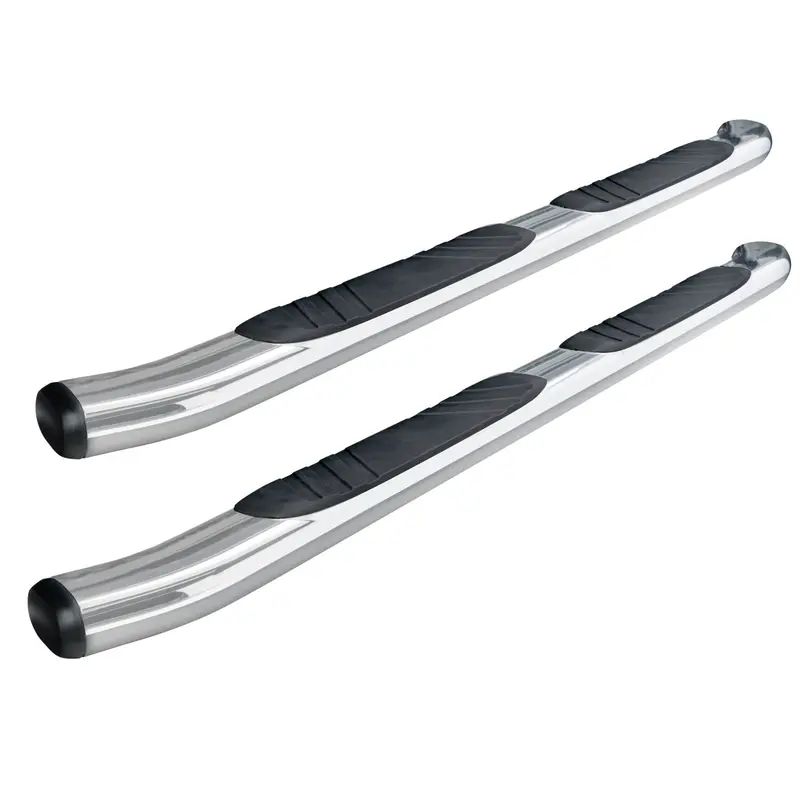 Go Rhino - 686418080Cc - 6In Oe Xtreme Composite Sidesteps Kit - 80In Long Chrome + Brackets - Chrome 1