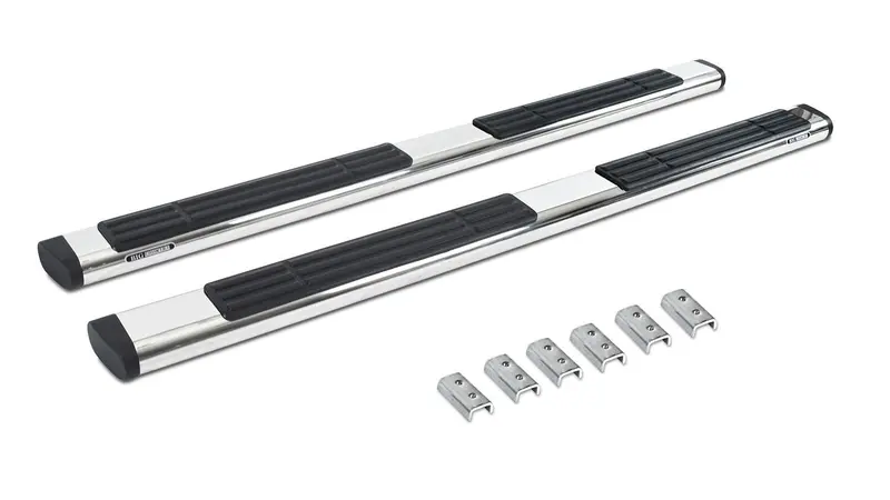 Go Rhino 686449980Ps - 6" Oe Xtreme Sidesteps With Mounting Bracket Kit - Polished Stainless Steel 1