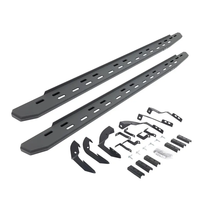 Go Rhino 69604280Spc - Rb30 Slim Line Running Boards With Mounting Bracket Kit - Textured Black 1