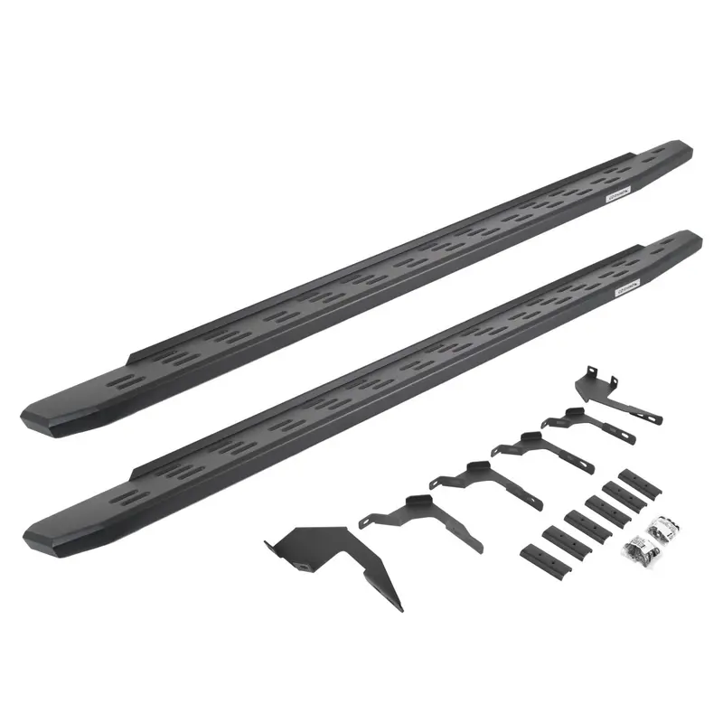 Go Rhino 69636880Pc - Rb30 Running Boards With Mounting Bracket Kit - Textured Black 1