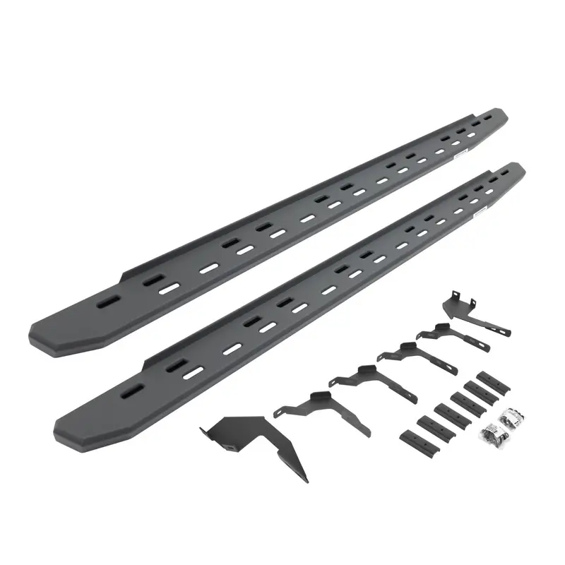Go Rhino 69636880Spc - Rb30 Slim Line Running Boards With Mounting Bracket Kit - Textured Black 1