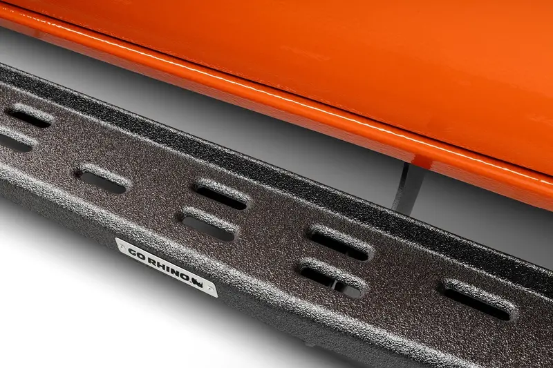 Go Rhino 69636880St - Rb30 Slim Line Running Boards With Mounting Bracket Kit - Protective Bedliner Coating 2