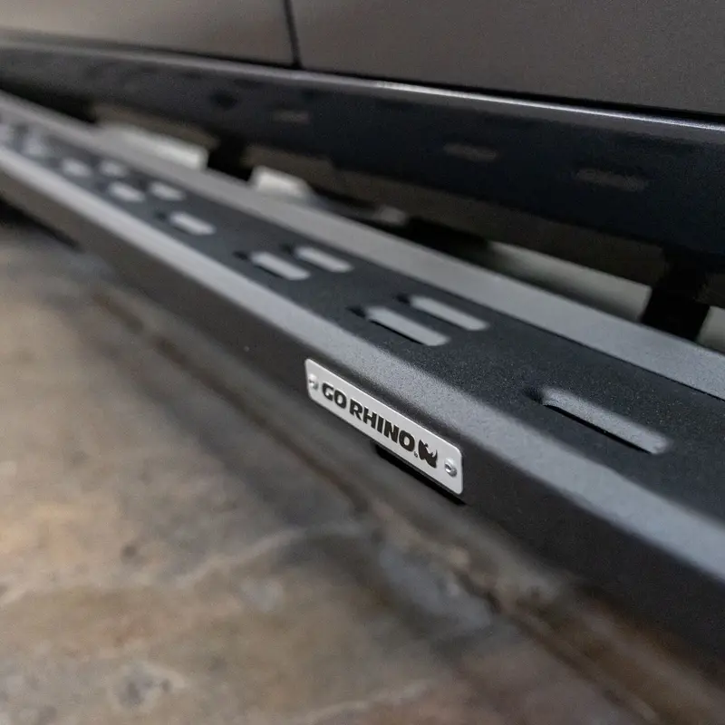 Go Rhino 69643973Spc - Rb30 Slim Line Running Boards With Bracket Kit - Textured Black 2