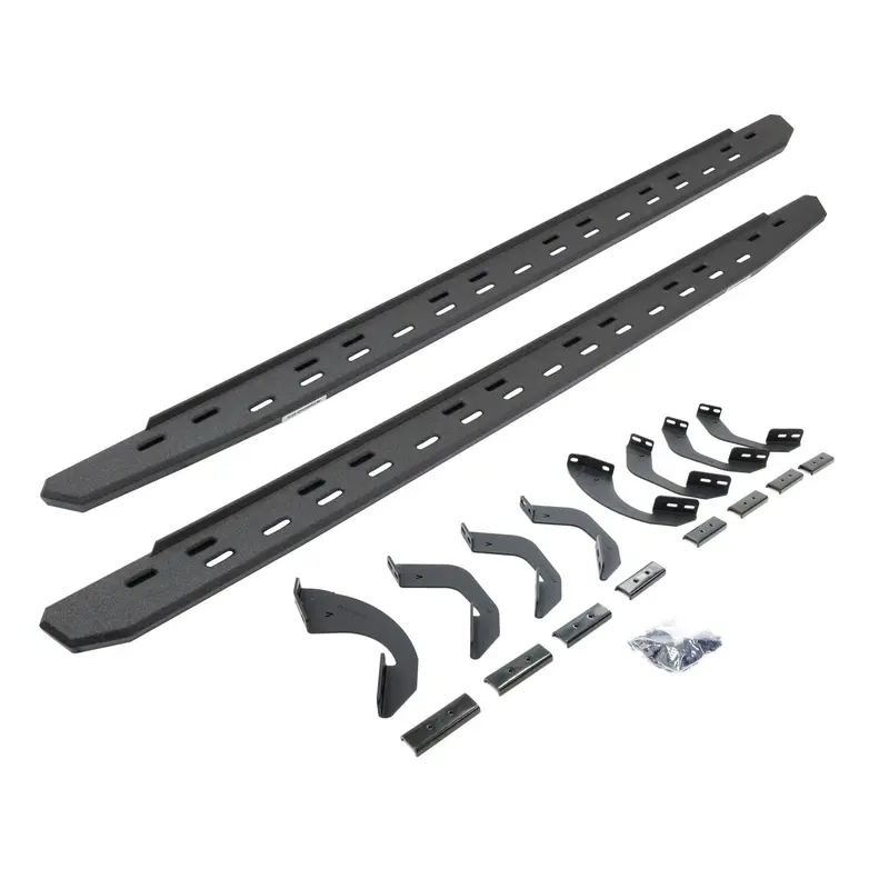 Go Rhino 69643973St - Rb30 Slim Line Running Boards With Brackets Kit - Textured Black 1