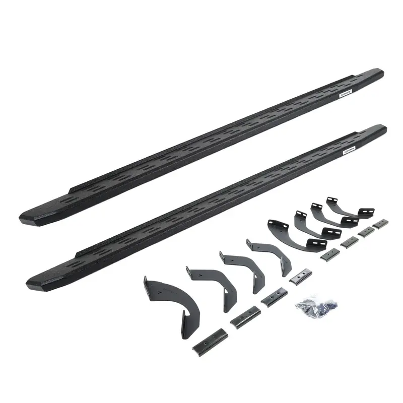 Go Rhino 69643973T - Rb30 Running Boards With Mounting Bracket Kit - Protective Bedliner Coating 1