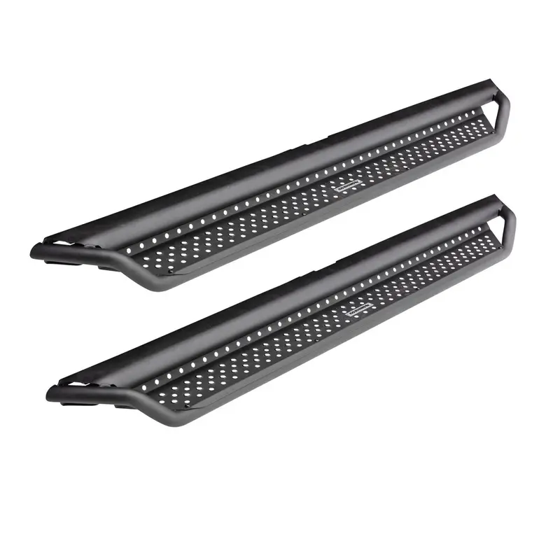 Go Rhino-D14434t-Dominator Xtreme D1 Steps W/Rocker Panel Bracket Kit-Text.Black 1