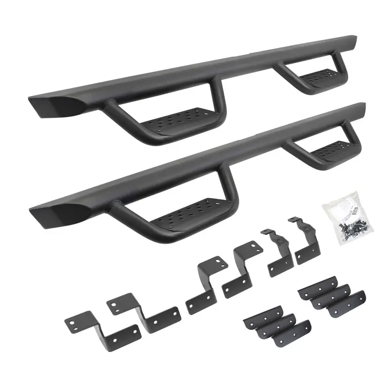 Go Rhino D224425t - Domintator Extreme D2 Side Steps With Mounting Brackets - Textured Black 1