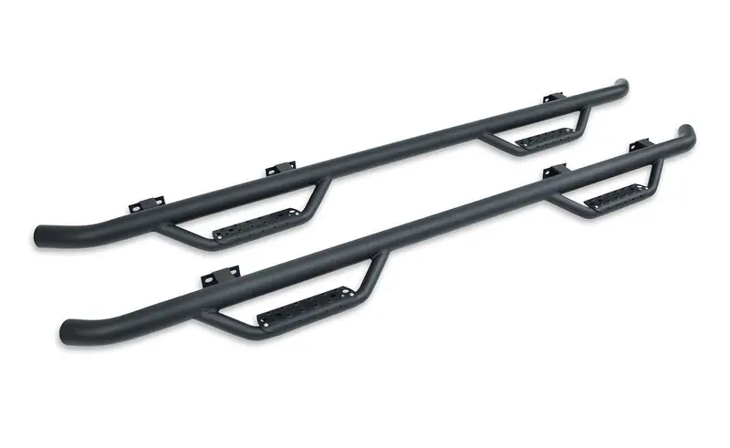 Go Rhino D24099t - Dominator Classic D2 Sidesteps W/Brackets Kit -Textured Black 1