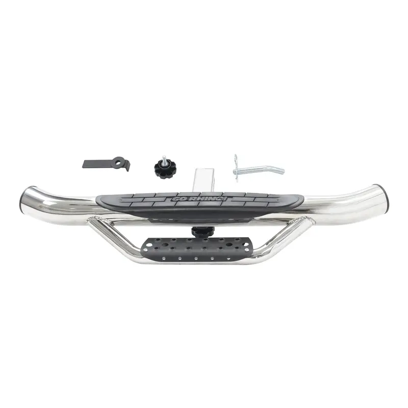Go Rhino D360ps - Dominator Hitch Step - Polished Stainless Steel 2