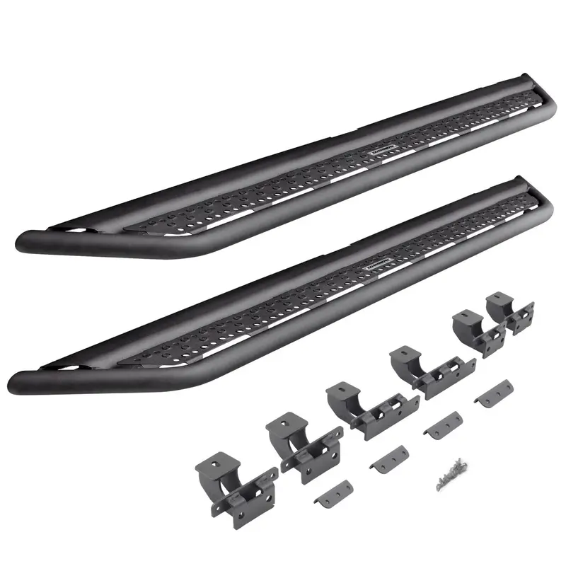 Go Rhino D64506t - Dominator Xtreme D6 Sidesteps With Mounting Bracket Kit - Textured Black 1