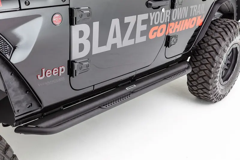 Go Rhino Ds4927t - Dominator Xtreme Ds Sidesteps With Mounting Bracket Kit - Textured Black 1