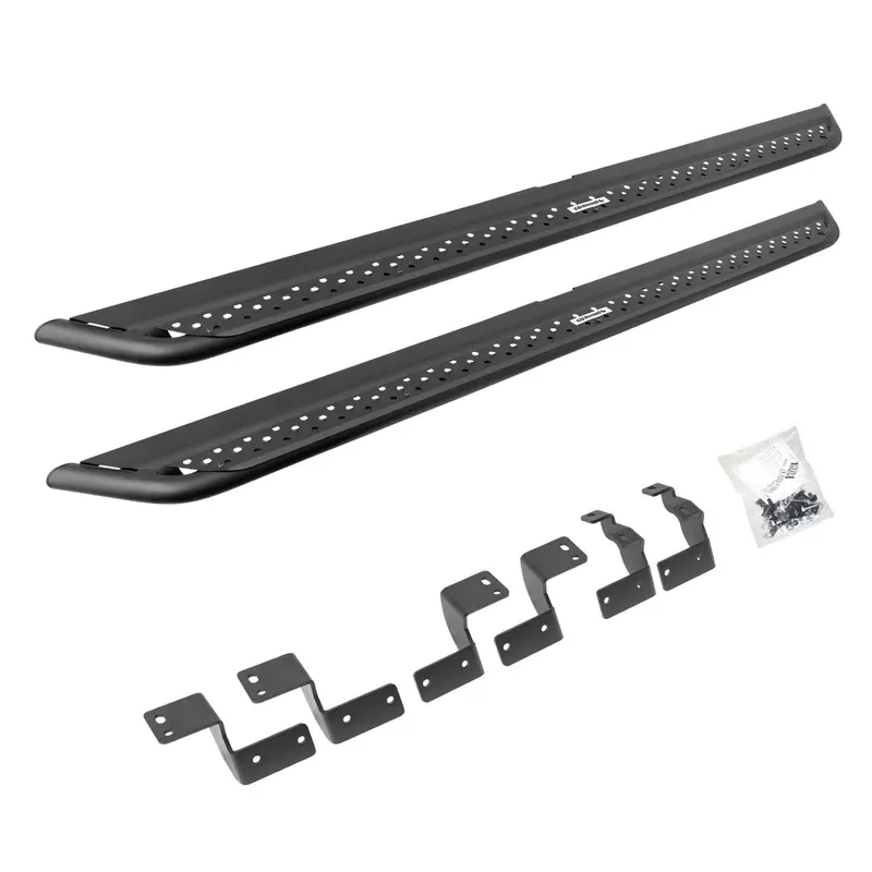 Go Rhino Dss4427t - Dominator Xtreme Dss Sidesteps W/Bracket Kit -Textured Black 1