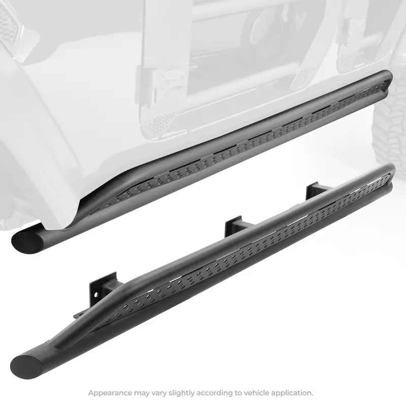 Go Rhino Fs4129t - Dominator Xtreme D1 Sidesteps With Mounting Bracket Kit - Textured Black 1