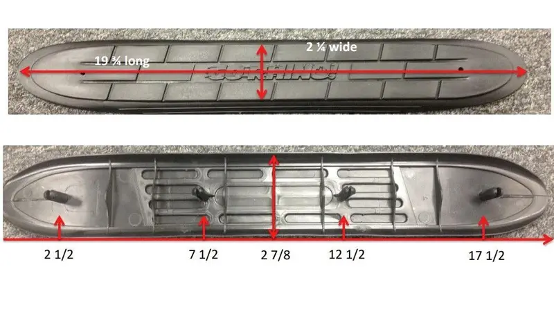 Go Rhino - Sp400 - Step Pad - For Hitch Step, 6000/4000 Series Side Steps And 3000 Series Stepguard - Black 2