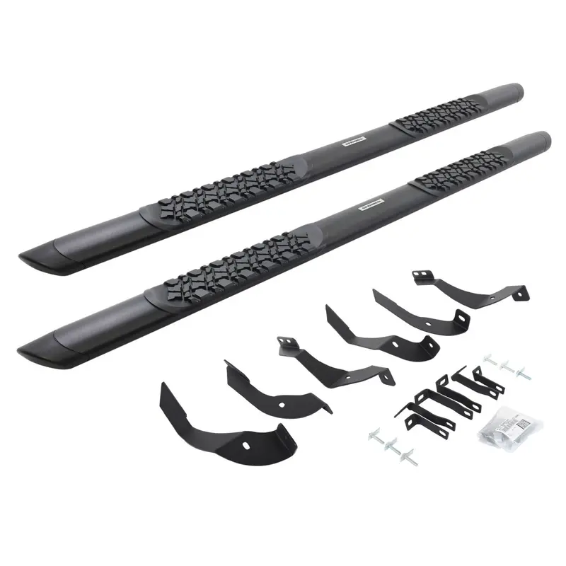 Go Rhino V3405187t - V3 Series Aluminum Side Steps With Mounting Brackets - Textured Black 1