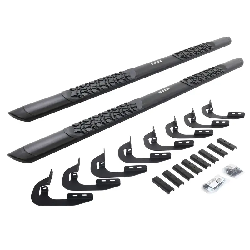 Go Rhino V3405880t - V3 Series Aluminum Side Steps With Mounting Brackets - Textured Black 1