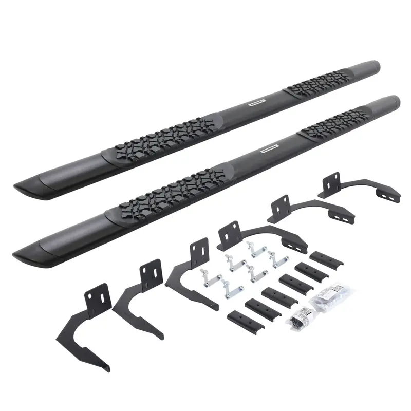 Go Rhino V3409980t - V3 Series Aluminum Side Steps With Mounting Brackets - Textured Black 1