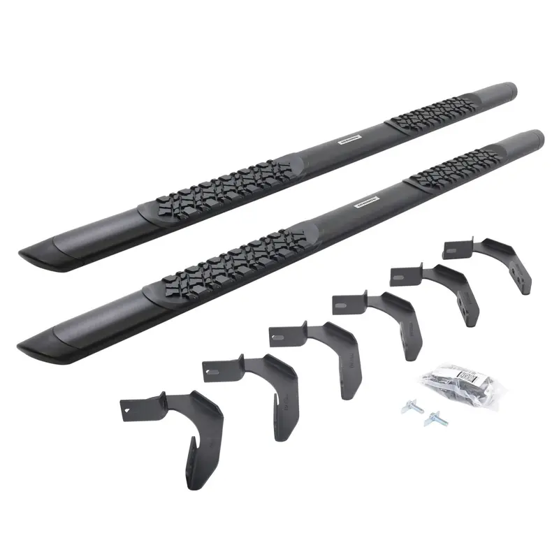 Go Rhino V3415087t - V3 Series Aluminum Side Steps With Mounting Brackets - Textured Black 1