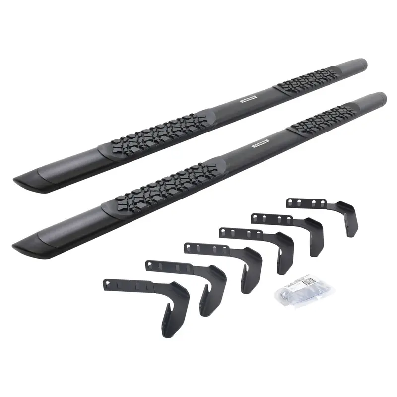 Go Rhino V3417680t - V3 Series Aluminum Side Steps With Mounting Brackets - Textured Black 1