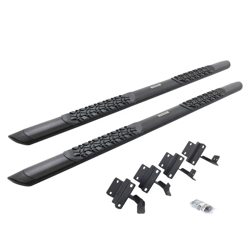 Go Rhino V3417780t - V3 Series Aluminum Side Steps With Mounting Brackets - Textured Black 1