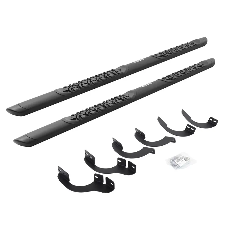 Go Rhino V3442568t - V3 Series Aluminum Side Steps With Mounting Brackets - Textured Black 1