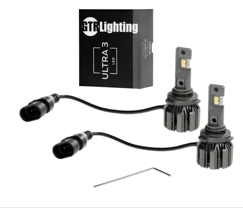 Gtr Lighting 9005/Hb3 Ultra 3.0 Led Bulbs Pair 4700Lm 5750K Universal 1