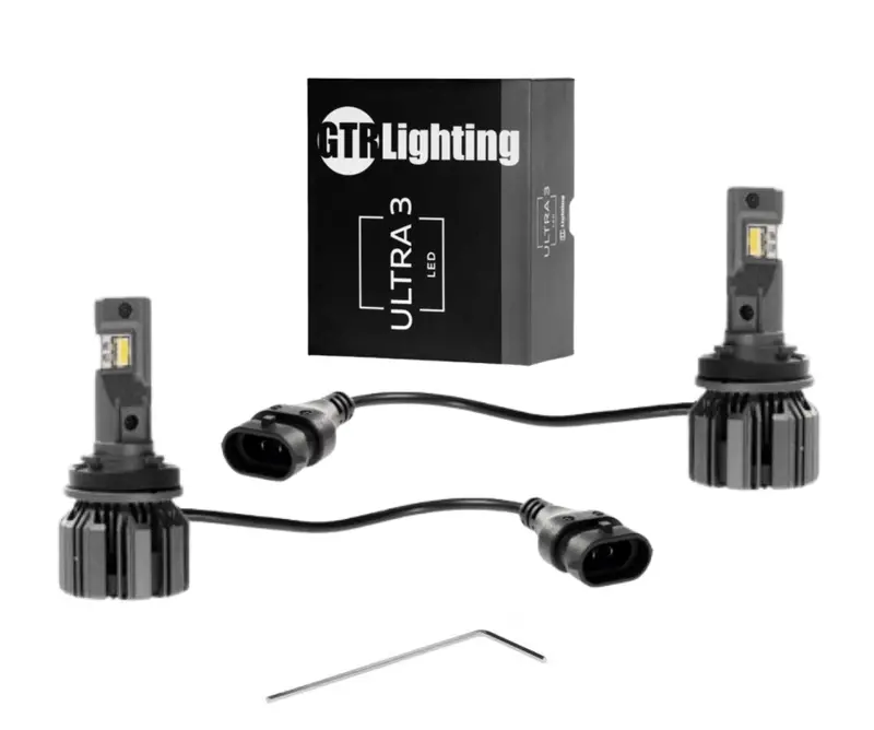 Gtr Lighting Ultra 3.0 H11 Led Fog Light Bulbs For 2023-2025 Ford Super Duty 6.7L 7.3L 1