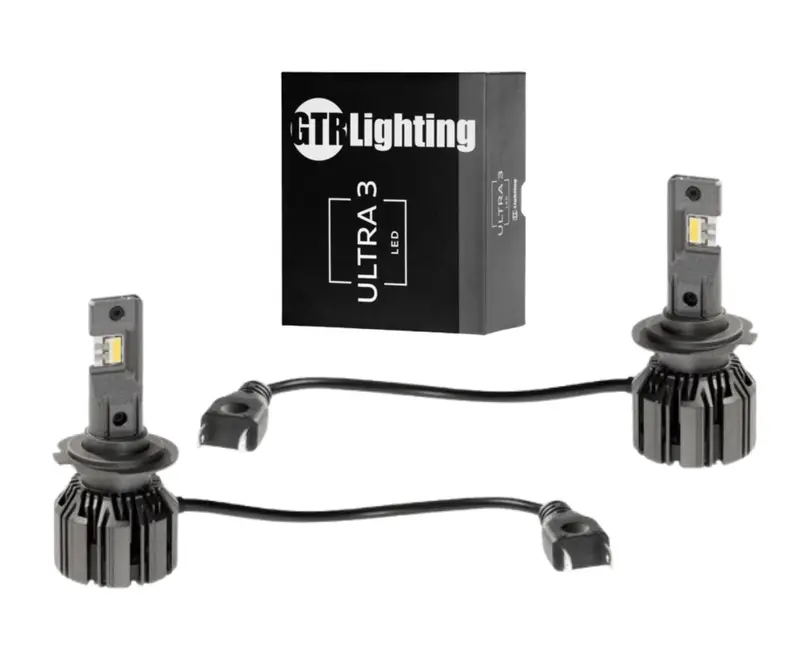 Gtr Lighting Ultra 3.0 H7 Led Bulbs 4700Lm 5750K Pair For H7 Fog Lights 1