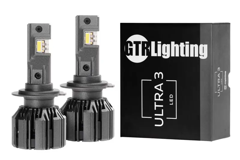 Gtr Lighting Ultra 3.0 H7 Led Bulbs 4700Lm 5750K Pair For H7 Fog Lights 2
