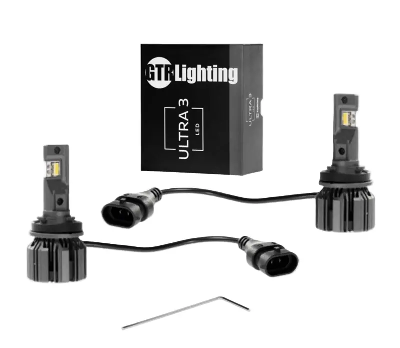 Gtr Lighting Ultra 3.0 H8 Led Bulbs 4700Lm 5750K Pair For H8 Fog Lights 1