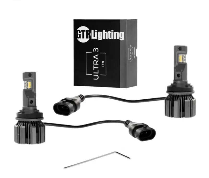 Gtr Lighting Ultra 3.0 H9 Led Bulbs 4700Lm 5750K Pair For H9 Fog Lights 1