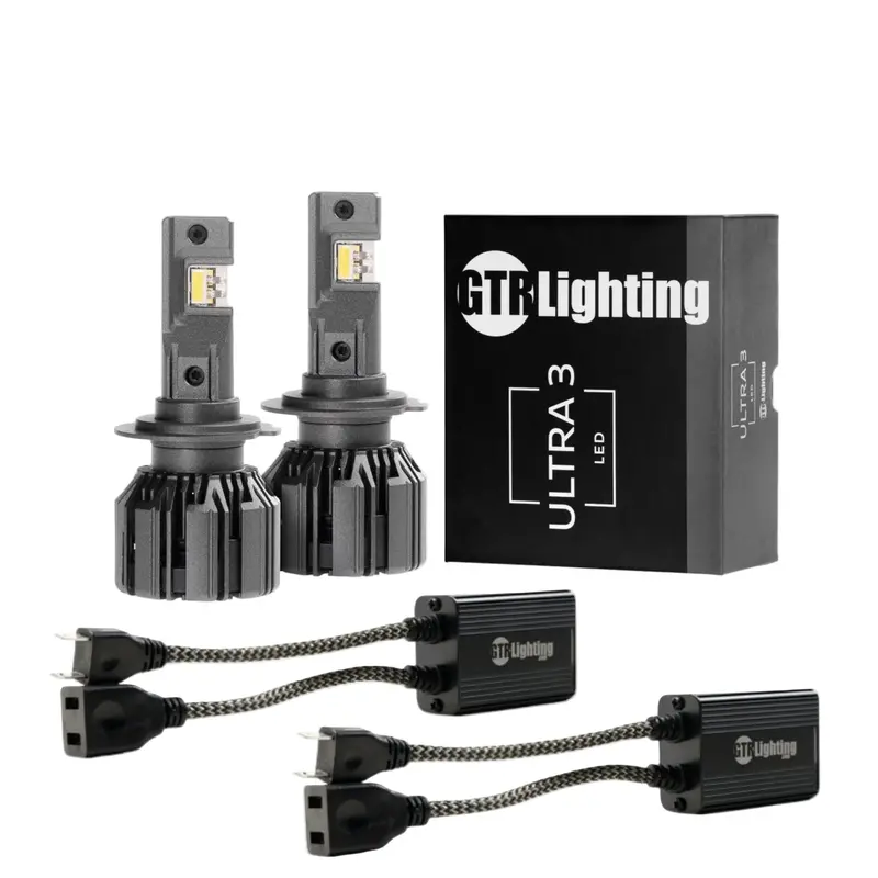 Gtr Lighting Ultra 3.0 Led Bulbs With Pwm Interface Modules For H7 Fog/Low Beam 1