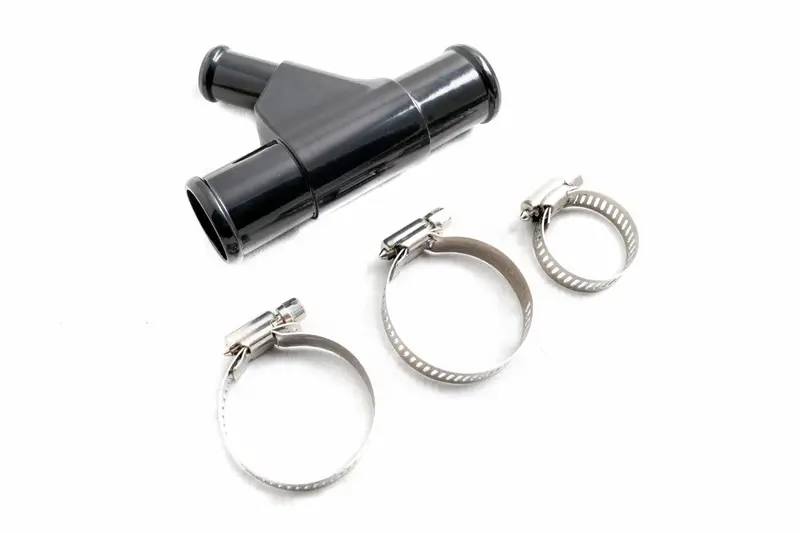 Gxp Black Weldless Coolant Y-Pipe For 03-07 6.0L Powerstroke 1