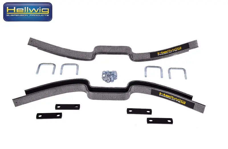 Hellwig Contact Helper Springs For 88-23 Gm/Ford/Ram 3500 4500 5500 F-250 F-350 1