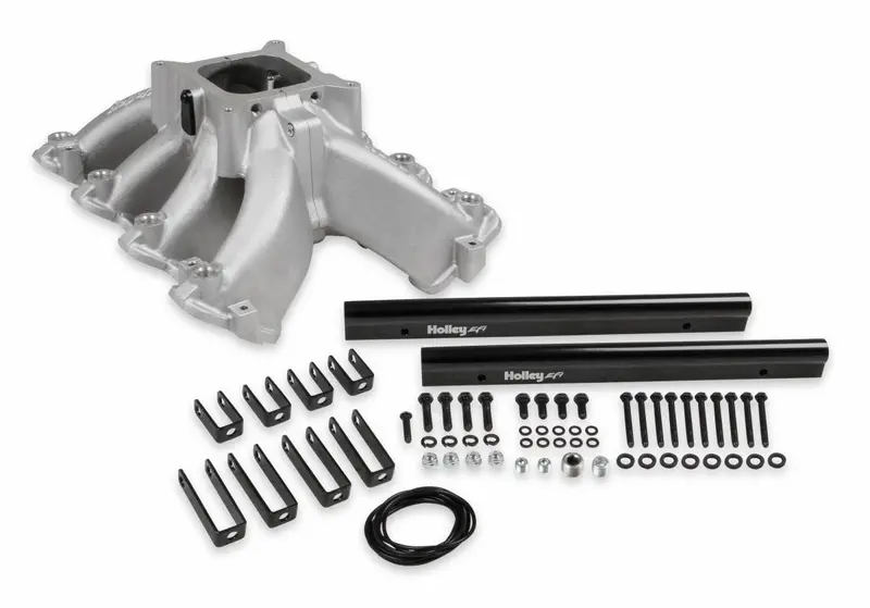 Holley 300-255 Single Plane Efi Split-Design Race Intake Manifold Gm Ls1/Ls2/Ls6 1
