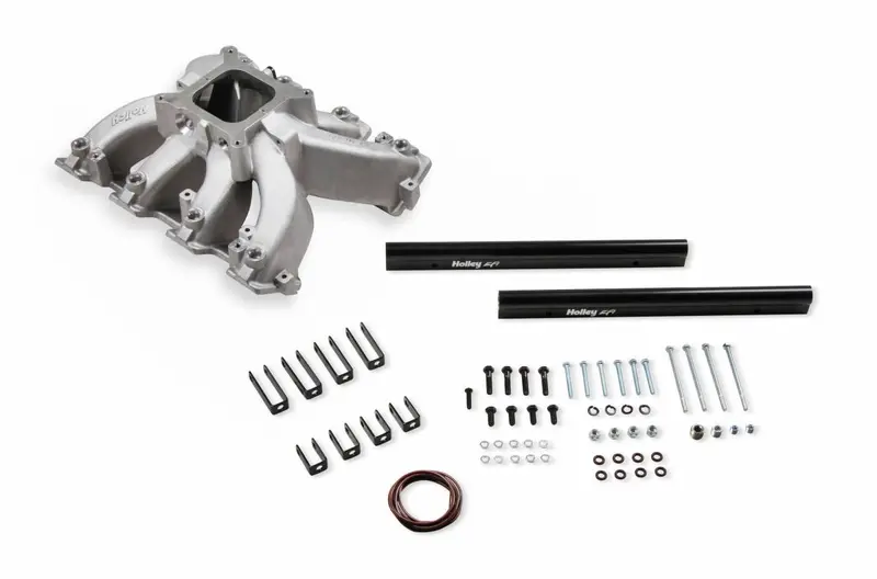 Holley 300-290 Single Plane Efi Split-Design Race Intake Manifold- Gm Ls3/L92 1