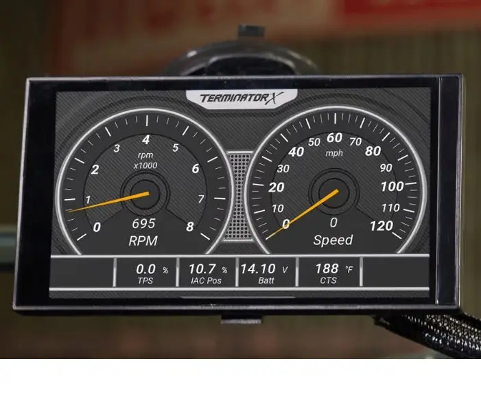 Holley Efi 5" Digital Dash - 5” Touch Screen 1