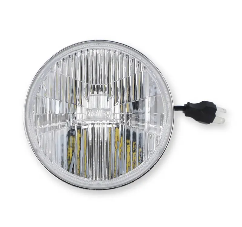 Holley Retrobright 5700K White Led 5.75" Round Head Light For Classic Vehicles 1