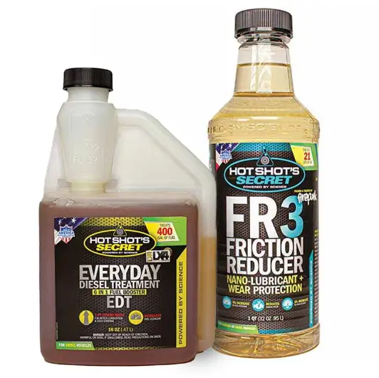 Hot Shot’S Secret Diesel Additive Bundle Stiction Eliminator 32Oz Everyday Diesel Treatment 16Oz 2-Pack 1