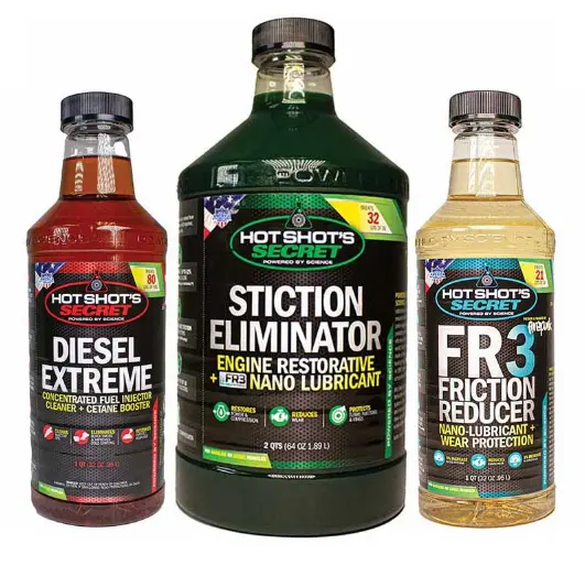 Hot Shot’S Secret Diesel Additive Bundle Stiction Eliminator 64Oz Diesel Extreme 32Oz Fr3 32Oz 3-Pack 1