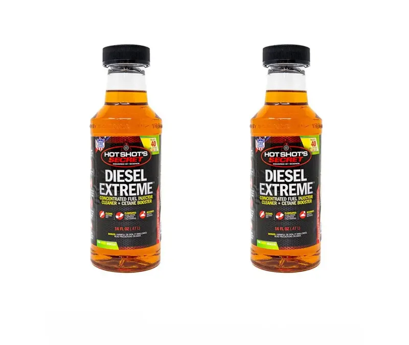 Hot Shot's Secret Diesel Extreme 16Oz Fuel Injector Cleaner Cetane Booster 2-Pack 1