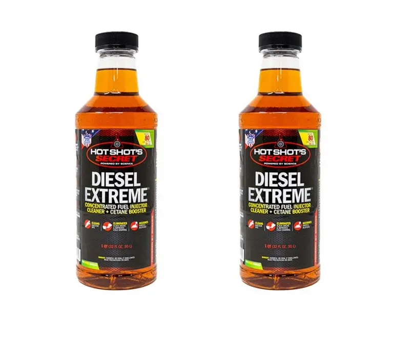 Hot Shot's Secret Diesel Extreme 32Oz Fuel Injector Cleaner Cetane Booster 2-Pack 1