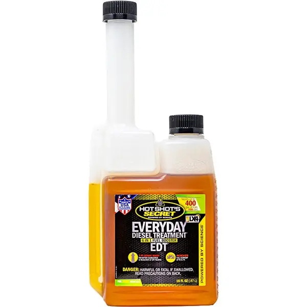 Hot Shot's Secret Everyday Diesel Treatment 16Oz Edt Fuel Additive Cetane 1