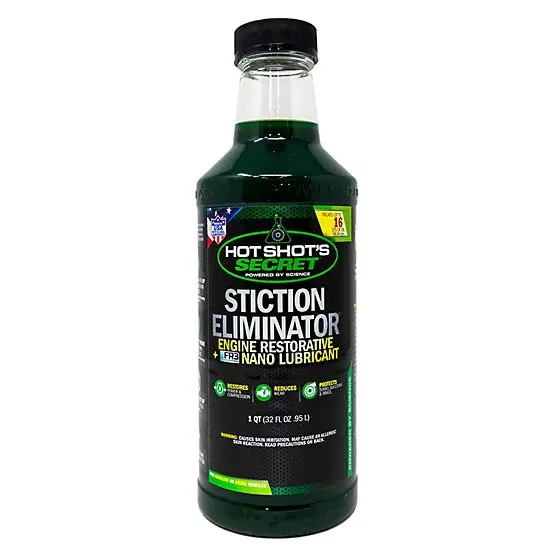 Hot Shot's Secret Stiction Eliminator 32Oz Gas Diesel Engine Oil Additive 1