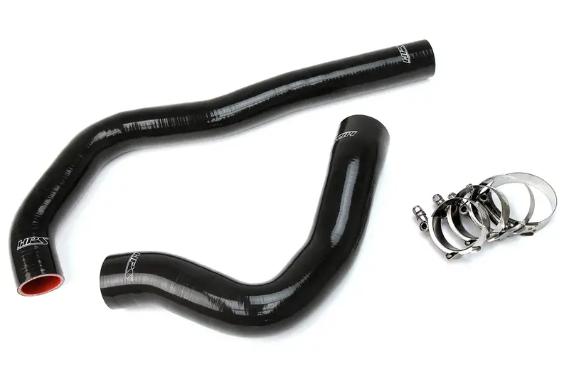 Hps Black Silicone Radiator Coolant Hose Kit For 1999-2002 Dodge Ram 5.9L Cummins 1