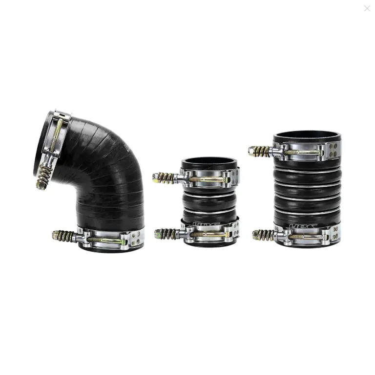 Hps High Temp Aramid Reinforced Silicone Intercooler Hose Boots Kit For Gm 2006-2010 2500Hd/3500Hd 6.6L Duramax Lmm Lbz 1