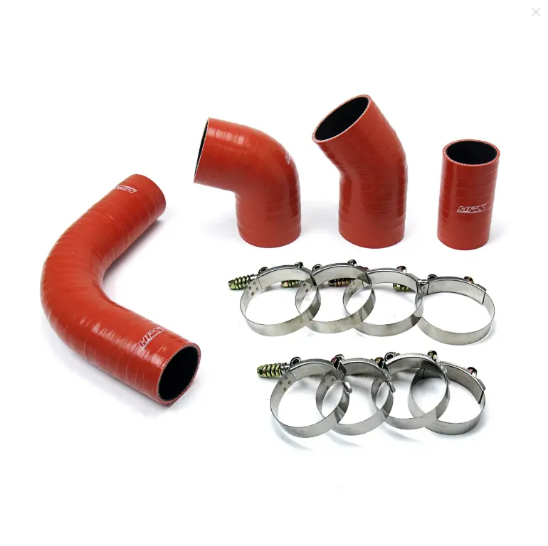 Hps High Temp Silicone Intercooler Hose Boots Kit For 2002-2004 Gm 2500Hd/3500Hd 6.6L Duramax Lb7 1