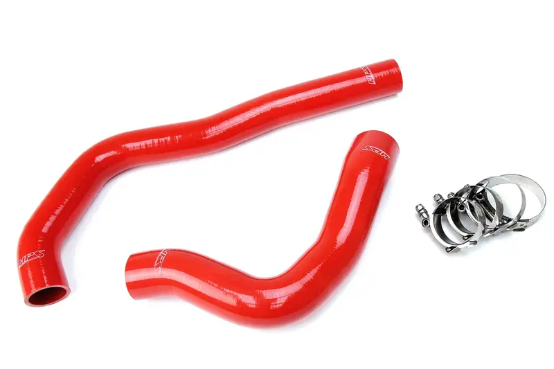 Hps Red Silicone Radiator Coolant Hose Kit For 1999-2002 Dodge Ram 5.9L Cummins 1