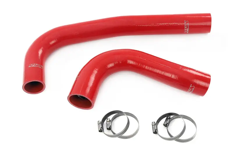 Hps Red Silicone Radiator Coolant Hose Kit For 2010 Dodge Ram 2500/3500 6.7L Cummins 1