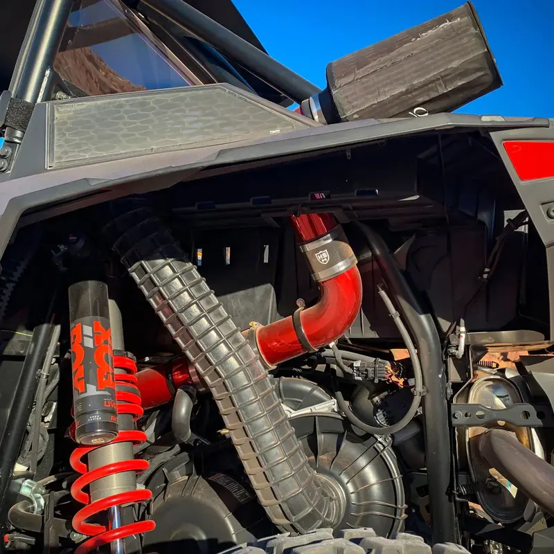 H&S Motorsports Black Air Intake Kit For 2018-2021 Polaris Rzr Xp Turbo S 2